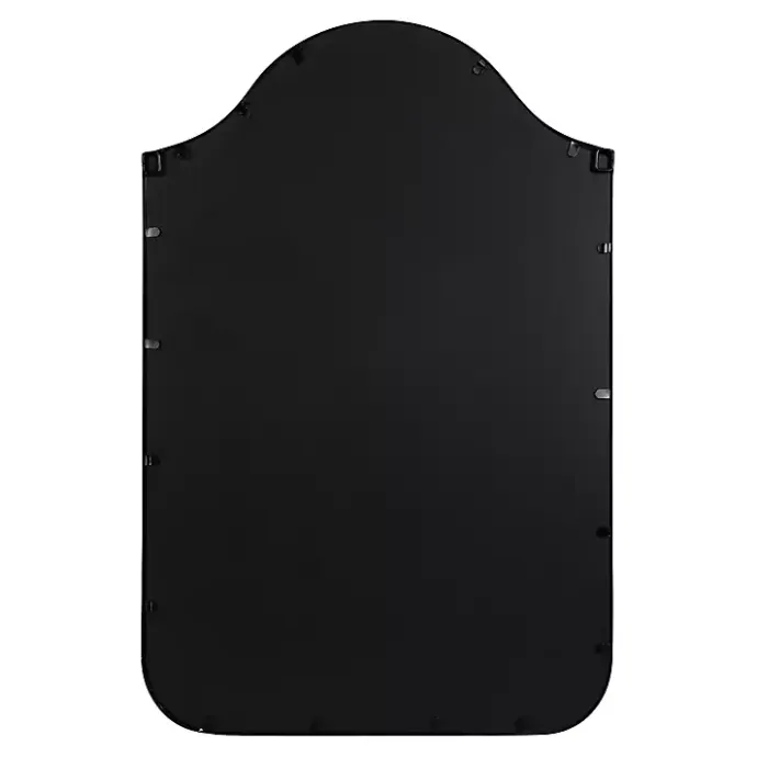 Discount Kirklands Home Scalloped Arch Fellows Wall Mirror Black