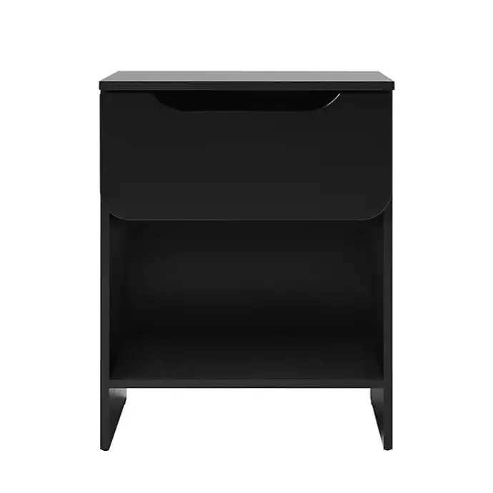 Hot Kirklands Home Stanley Single Drawer Nightstand Black