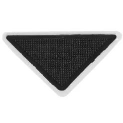 Discount Kirklands Home Triangle Rug Grippers, Set of 8 Black