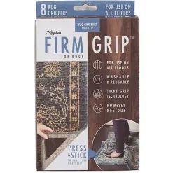 Discount Kirklands Home Triangle Rug Grippers, Set of 8 Black