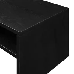 New Kirklands Home Wakefield Shelf Coffee Table Black