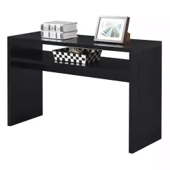Sale Kirklands Home Wakefield Tiered Console Table Black