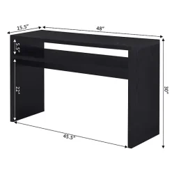 Sale Kirklands Home Wakefield Tiered Console Table Black