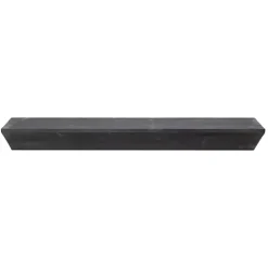 Best Kirklands Home Black Wedge Wood Large Floating Shelf