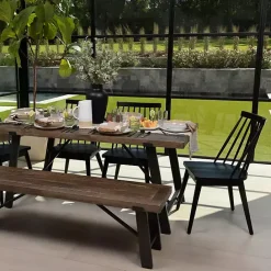 Kirklands Home Windsor Dining Chair Black