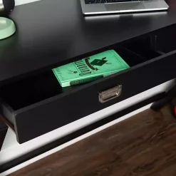 Outlet Kirklands Home Wood 2-Drawer Peggy Desk Black
