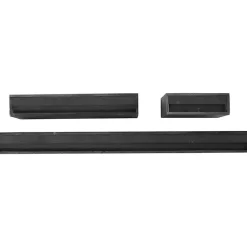 Outlet Kirklands Home Wood Floating Shelves, Set of 3 Black