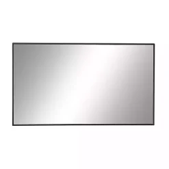 Kirklands Home Wood Framed Mirror, 24x40 in. Black