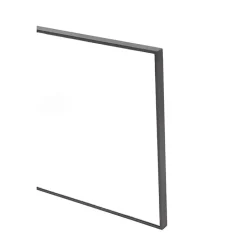 Kirklands Home Wood Framed Mirror, 24x40 in. Black