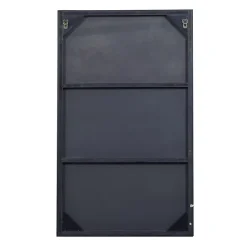 Kirklands Home Wood Framed Mirror, 24x40 in. Black