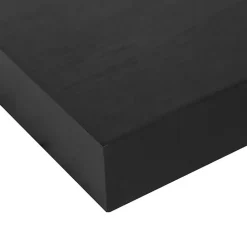 Clearance Kirklands Home Black Wood 2-pc. Floating Shelves, 18 in.
