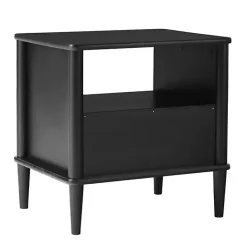 Best Kirklands Home Wood Spindle Leg Nightstand Black