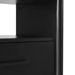 Best Kirklands Home Wood Spindle Leg Nightstand Black