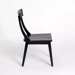 Best Kirklands Home Wood T-Back Dining Chairs, Set of 2 Black