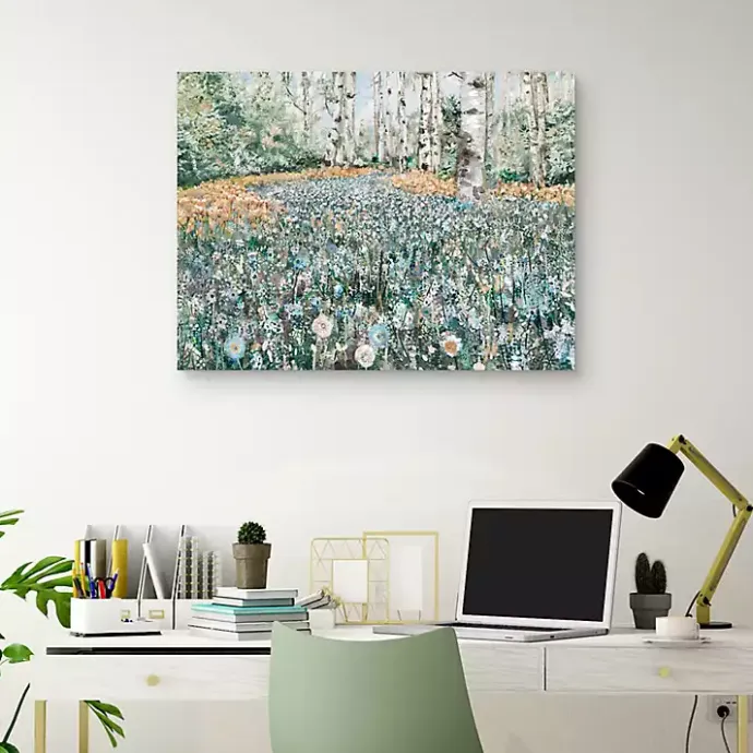Kirklands Home Blanket of Forest Flowers Canvas Art Print