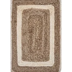 Clearance Kirklands Home Bleached Border Jute Placemats