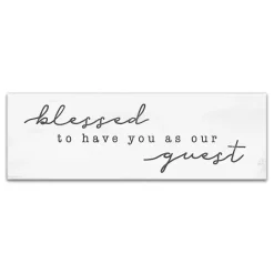 Online Kirklands Home Blessed to Have You Canvas Wall Plaque