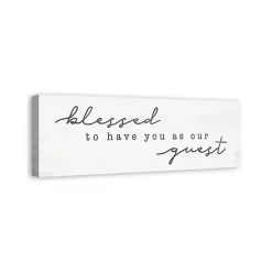 Online Kirklands Home Blessed to Have You Canvas Wall Plaque
