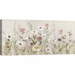 Sale Kirklands Home Blooming Around Canvas Art Print Tan