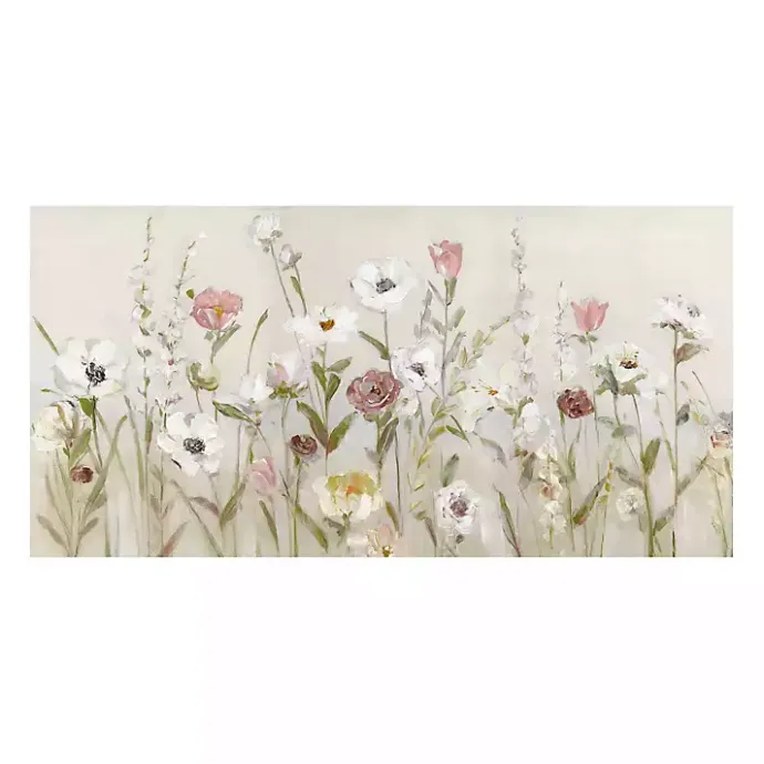 Online Kirklands Home Blooming Around Giclee Canvas Art Print Tan