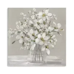 Online Kirklands Home Blooming Magnolias Canvas Art Print, 20x20 in. Gray