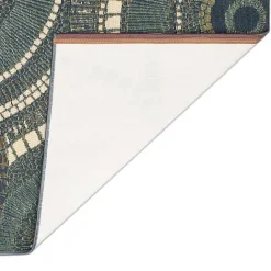 Sale Kirklands Home Blue & Green Circles Indoor/Outdoor Rug, 3x4