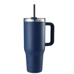 New Kirklands Home 40 oz. Insulated Travel Tumbler Blue