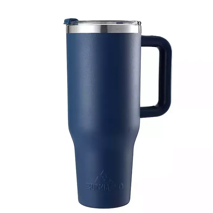 New Kirklands Home 40 oz. Insulated Travel Tumbler Blue