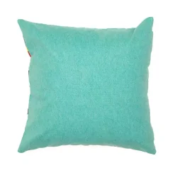 Discount Kirklands Home Blue & Red Lamontage Stripe Outdoor Lumbar Pillow