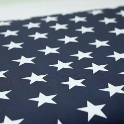Kirklands Home Blue & White Stars Outdoor Seat Cushions, Set of 2