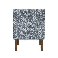 Hot Kirklands Home & White Swoop Accent Chair Blue
