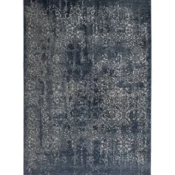 Kirklands Home Abstract Area Rug, 5x7 Blue