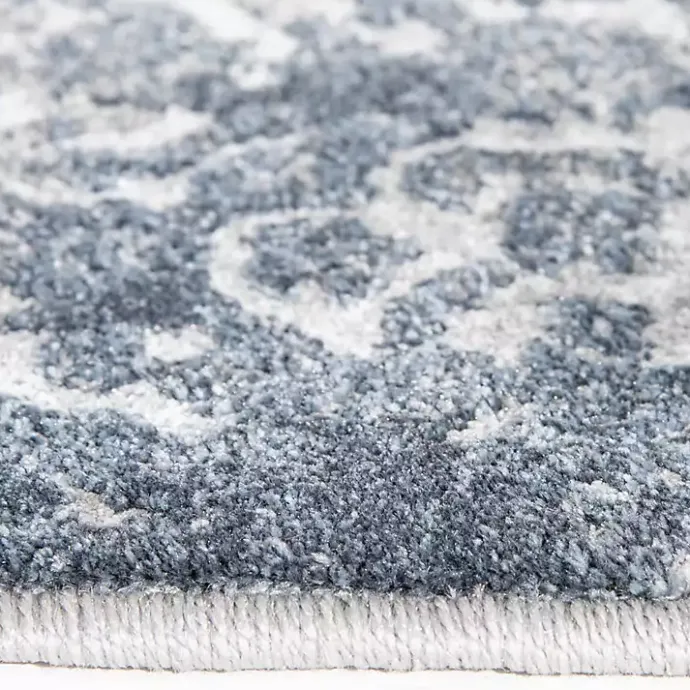 Kirklands Home Abstract Area Rug, 5x7 Blue