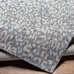 Outlet Kirklands Home Blue Amur Outdoor Rug, 6x9