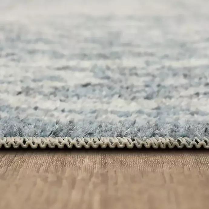 Online Kirklands Home Blue and Cream Blackwell Runner, 2x10