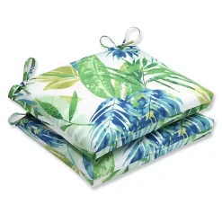 Outlet Kirklands Home Blue and Green Soleil Seat Cushions, Set of 2