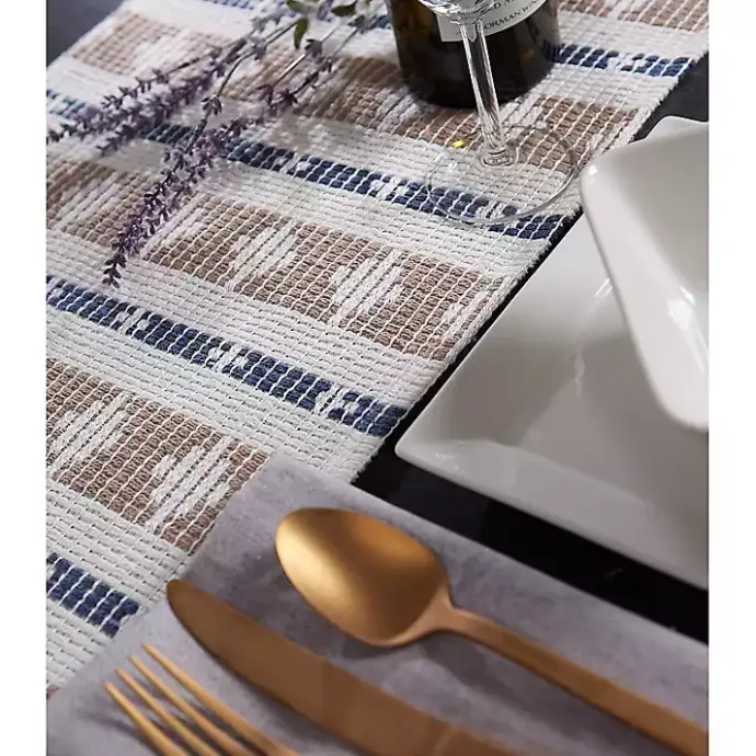 Online Kirklands Home and Stone Southwest Table Runner, 72 in. Blue