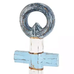 Clearance Kirklands Home Blue and White Anchor Wall Plaque