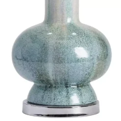 Sale Kirklands Home Blue and Ombre Ceramic Table Lamp White