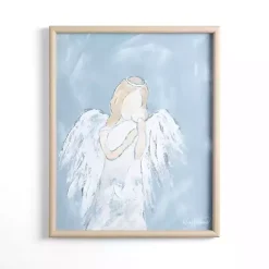 Best Kirklands Home Blue Angel I Framed Art Print