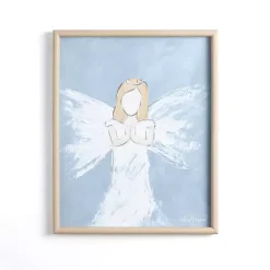 Sale Kirklands Home Blue Angel II Framed Art Print