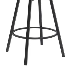 New Kirklands Home Athena Swivel Counter Stool Blue