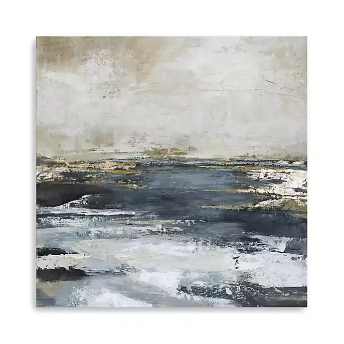 Best Kirklands Home Blue Bay Giclee Canvas Art Print, 40x40 in.