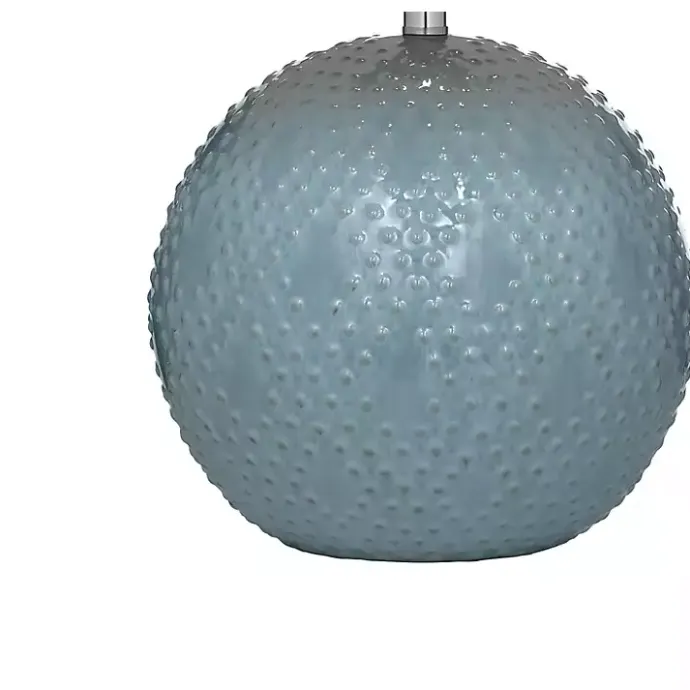 Online Kirklands Home Blue Beaded Globe Table Lamp Gray