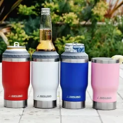 Kirklands Home Beverage Tumbler Koozie Blue