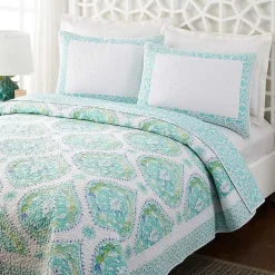 Online Kirklands Home Bohemian Breeze 3-pc. King Quilt Set Blue