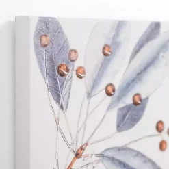 Outlet Kirklands Home Blue Botanical Berries Canvas Art Prints, Set of 2