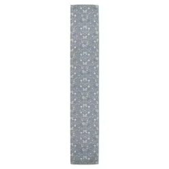 Sale Kirklands Home Botanical Butterfly Table Runner, 72 in. Blue