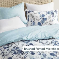 Discount Kirklands Home Blue Botanical 3-pc. King Comforter Set
