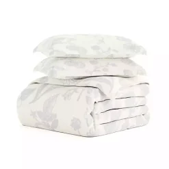 Kirklands Home Blue Botanical 3-pc. King Duvet Cover Set
